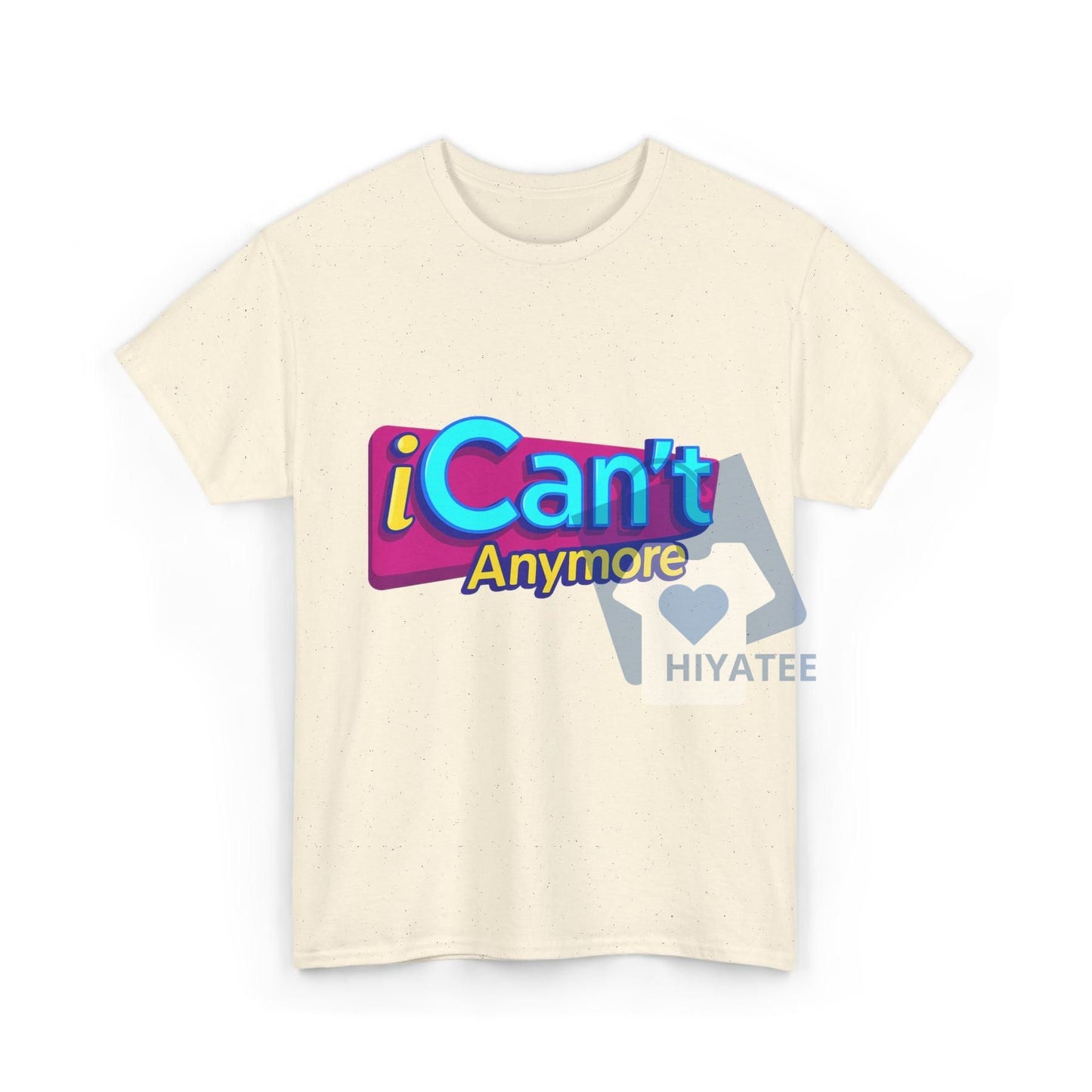 iCan't Anymore T-Shirt – iCarly Meme Tee, Gen Z Burnout Humor, Y2K Aesthetic Shirt