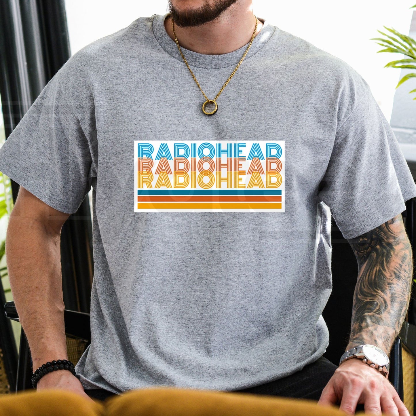 Radiohead Vintage Alternative Rock T-Shirt – Classic Graphic Band Tee