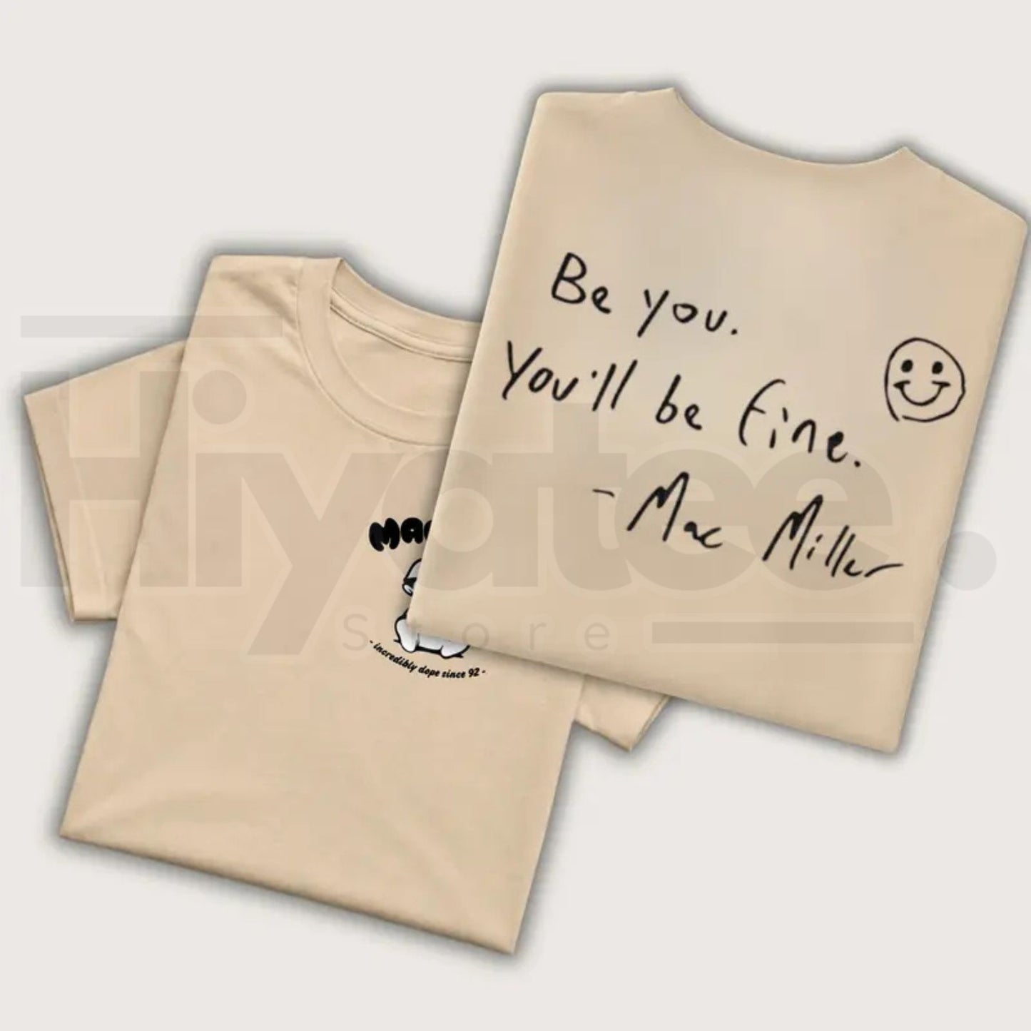 Mac Miller Be You You'll Be Fine Shirt – Vintage Hip Hop Rap Tee