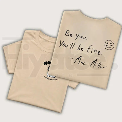 Mac Miller Be You You'll Be Fine Shirt – Vintage Hip Hop Rap Tee