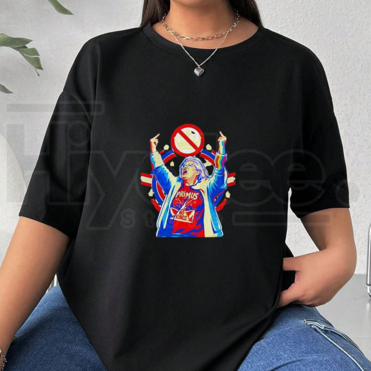 Official Women's Primus No Kings T-Shirt – Retro Funk Metal Concert Graphic Tee