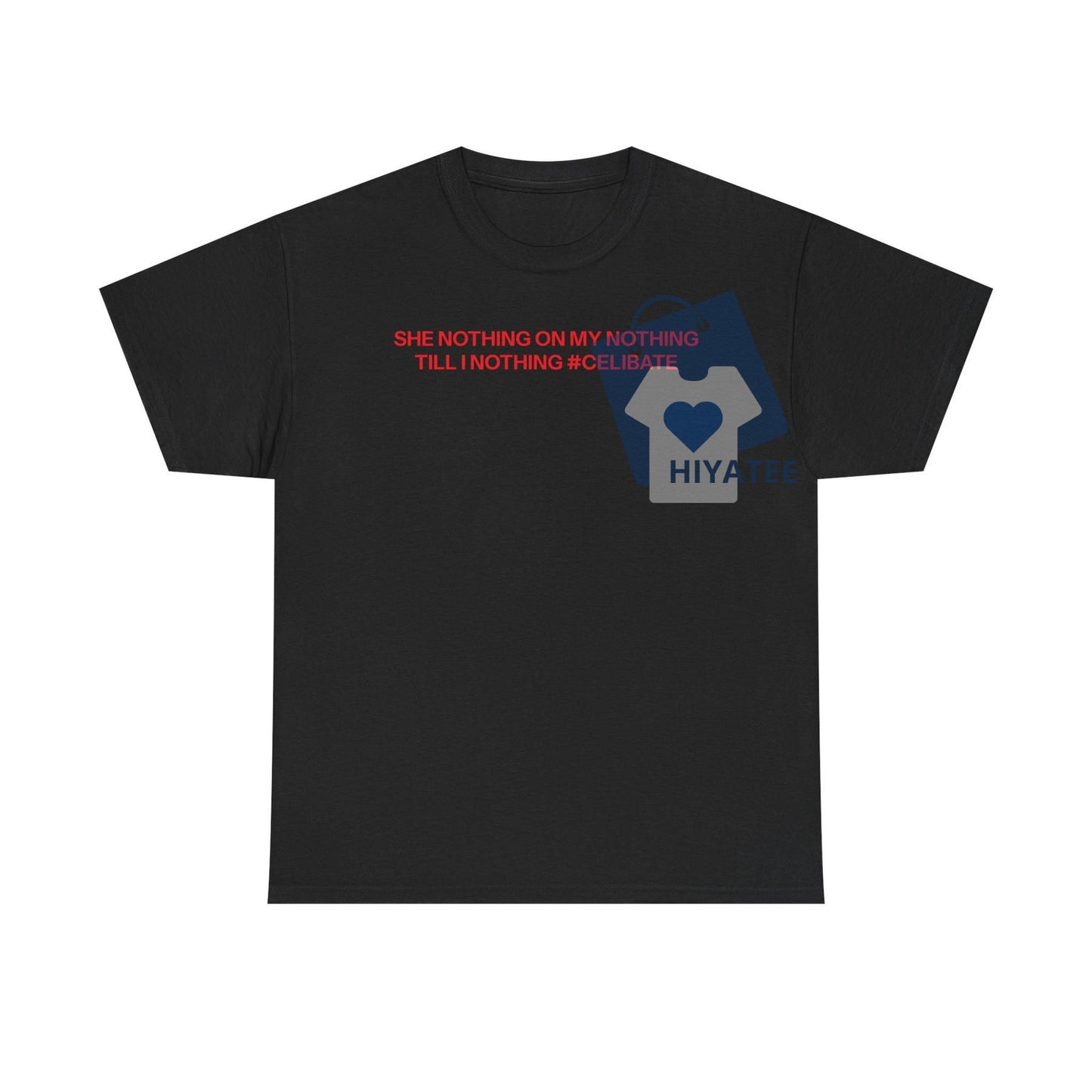 Nothing T-Shirt – Minimalist Cotton Graphic Tee for Men & Women