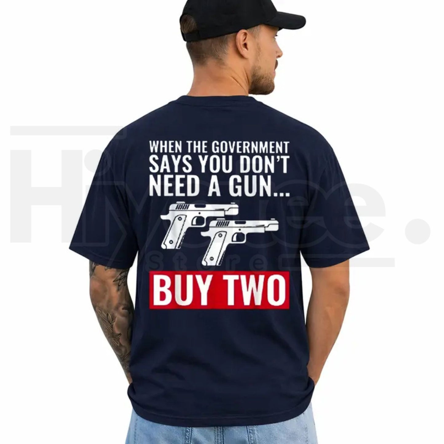 When The Government Says You Don't Need A Gun Shirt – 2nd Amendment Tee