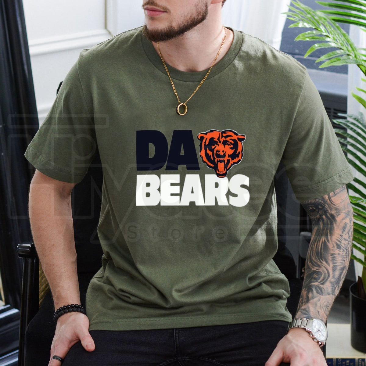 Chicago Football Hometown T-Shirt – Da Bears Graphic Tee