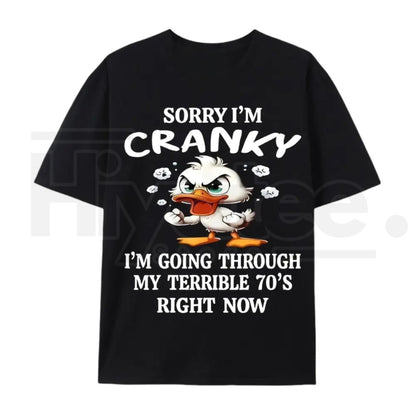 Funny 70s Duck Graphic Tee – Cute Retro Aesthetic 100% Cotton Unisex Shirt