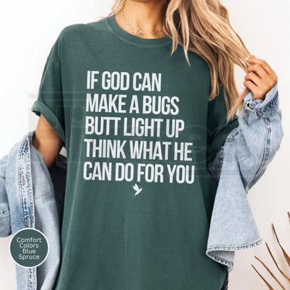 Comfort Colors® Funny Christian Shirt – Sarcastic Humor Religious Scripture T-Shirt