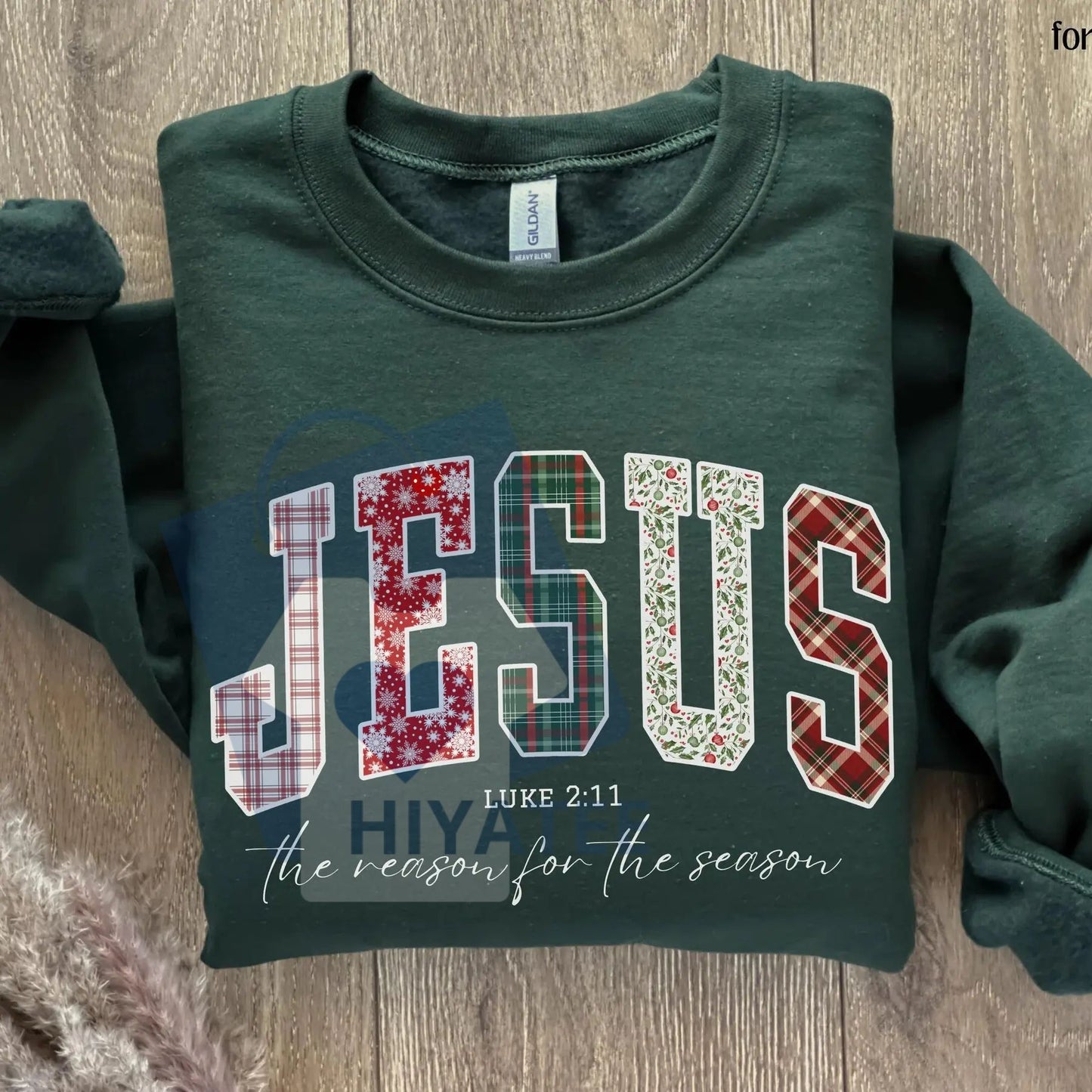 Christian Jesus Sweatshirt: Christmas Bible Verse, Trendy Faith Apparel, "The Reason For The Season" Gift