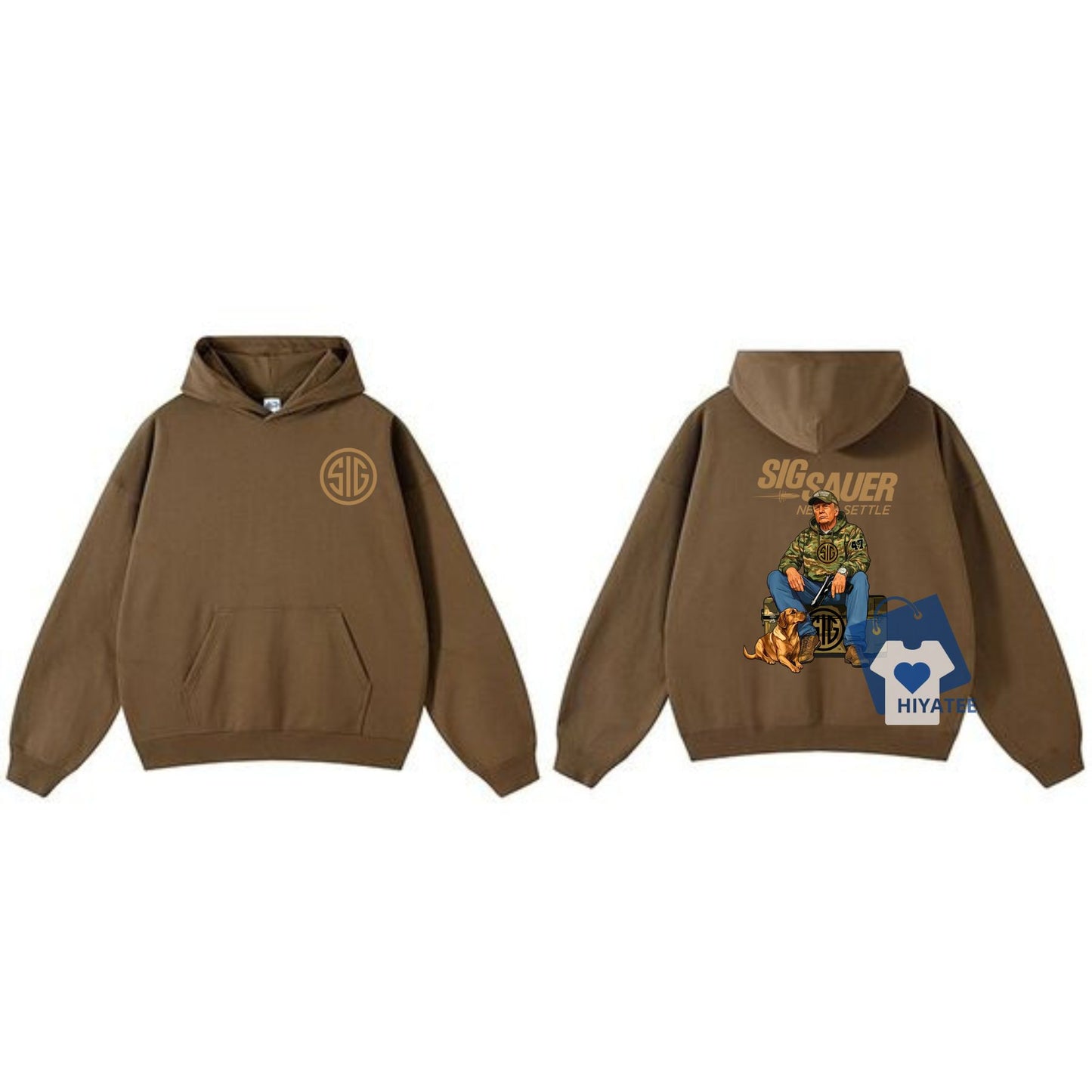 Sig Sauer Trump Hunting 2-Sided Hoodie – Bold Statement for Gun Enthusiasts