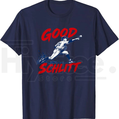 Good Schlitt Baseball T-Shirt – Rookie Pitcher 31 Fans Tee
