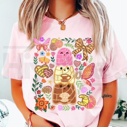 Comfort Colors Unisex Casual Pan-tasmas Ghost Print Tee