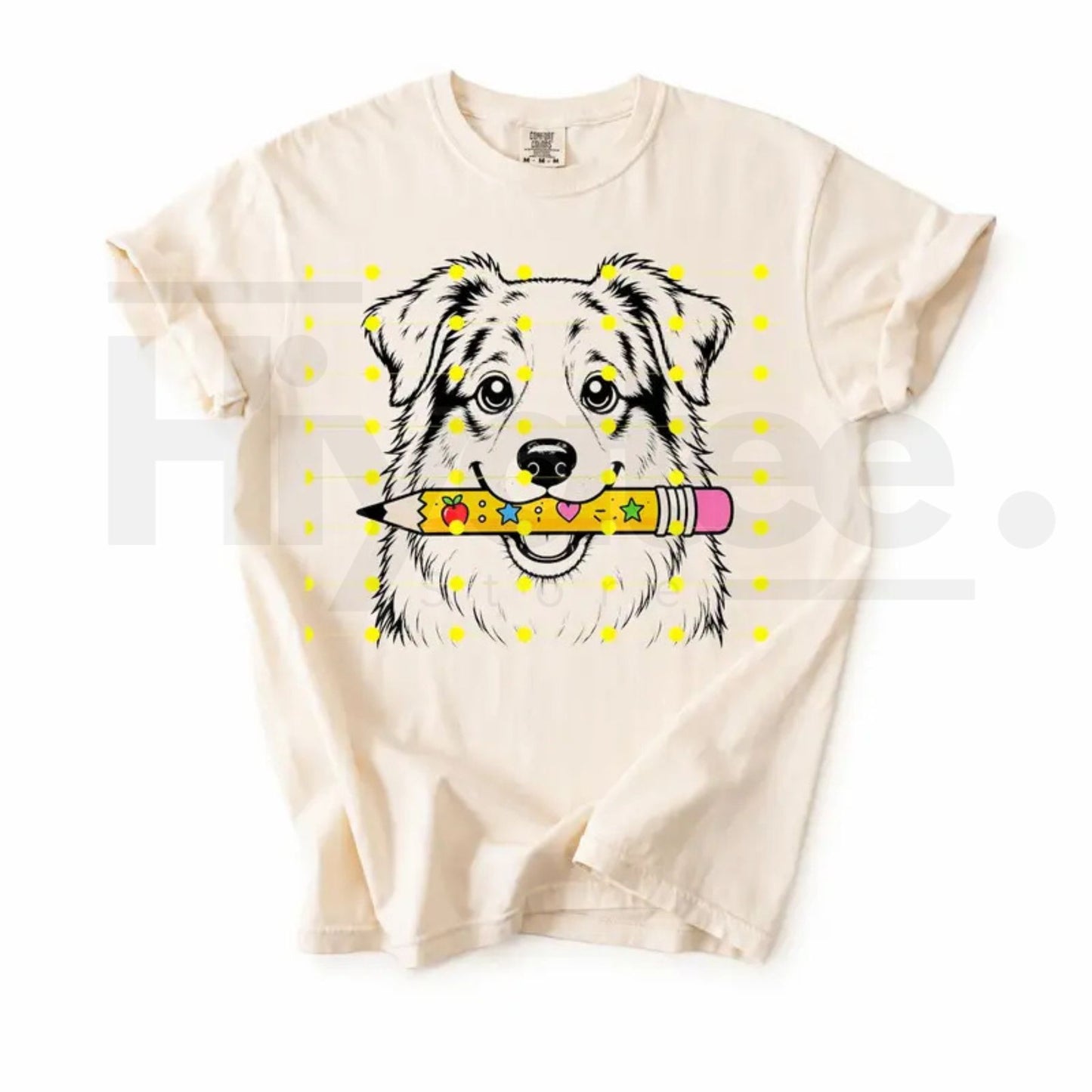Comfort Colors 50+ Dog Breeds Back to School Teacher T-Shirt