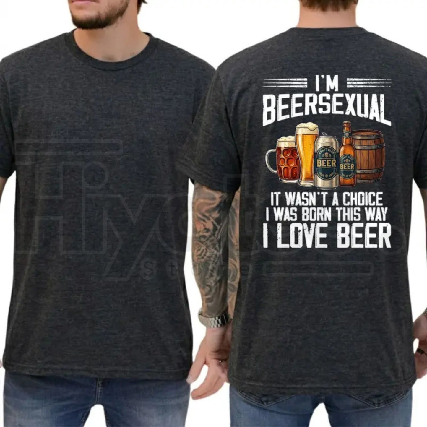I'm Beersexual T-Shirt – Funny Beer Lover Humor Graphic Tee