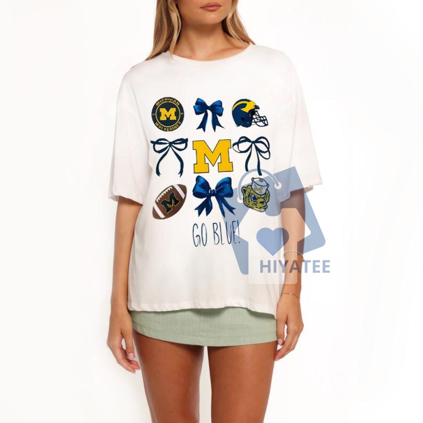 College Football League T-Shirt – Women’s Trendy Game Day Tee, Lucky Slogan Shirt, Soft Cotton Fit for Casual Everyday Style