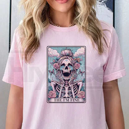 "The Mental Health Tarot" – Funny Sarcastic Aesthetic Graphic Top