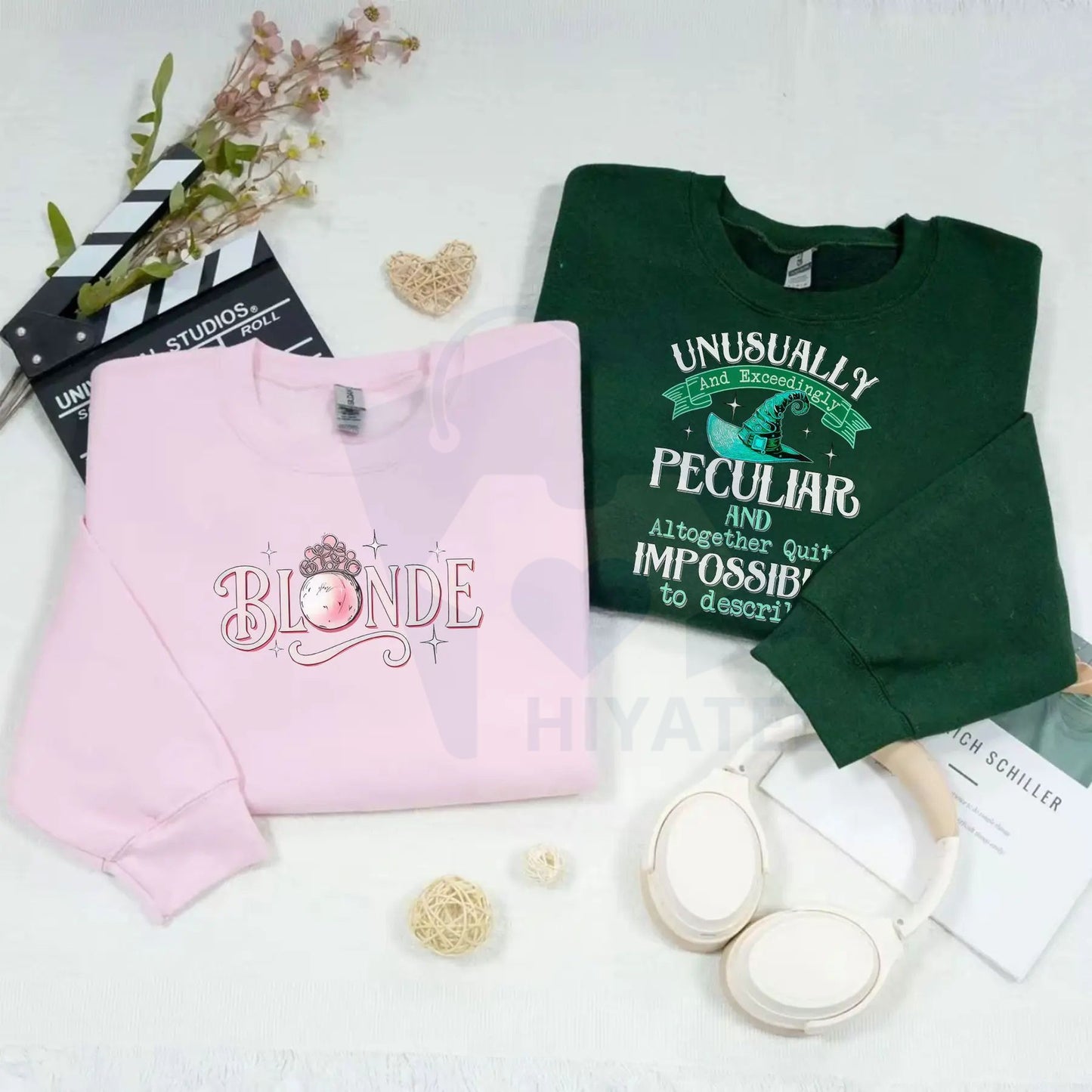 Wicked "Exceedingly Peculiar" Matching Sweatshirt Set