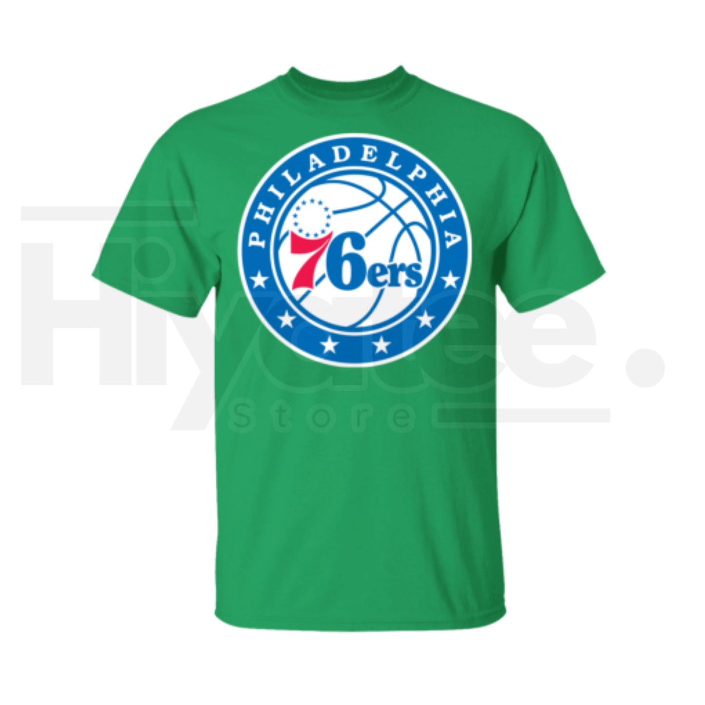 Philadelphia 76ers Logo T-Shirt – Vintage NBA Basketball Graphic Tee