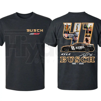 Kyle Busch Rowdy Racing Tribute T-Shirt – Vintage NASCAR Legend Graphic Tee