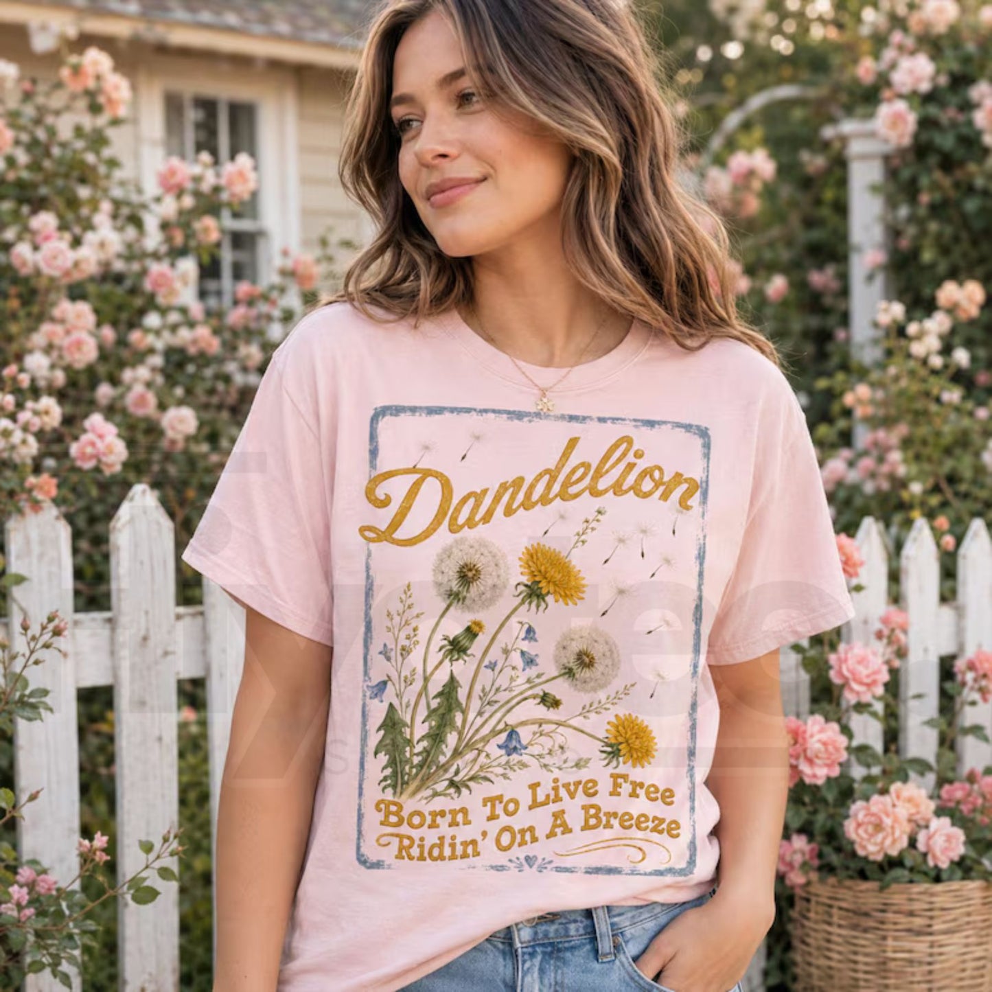 Comfort Colors Dandelion Shirt Country Music Graphic Tee Dandelion Lover Gift