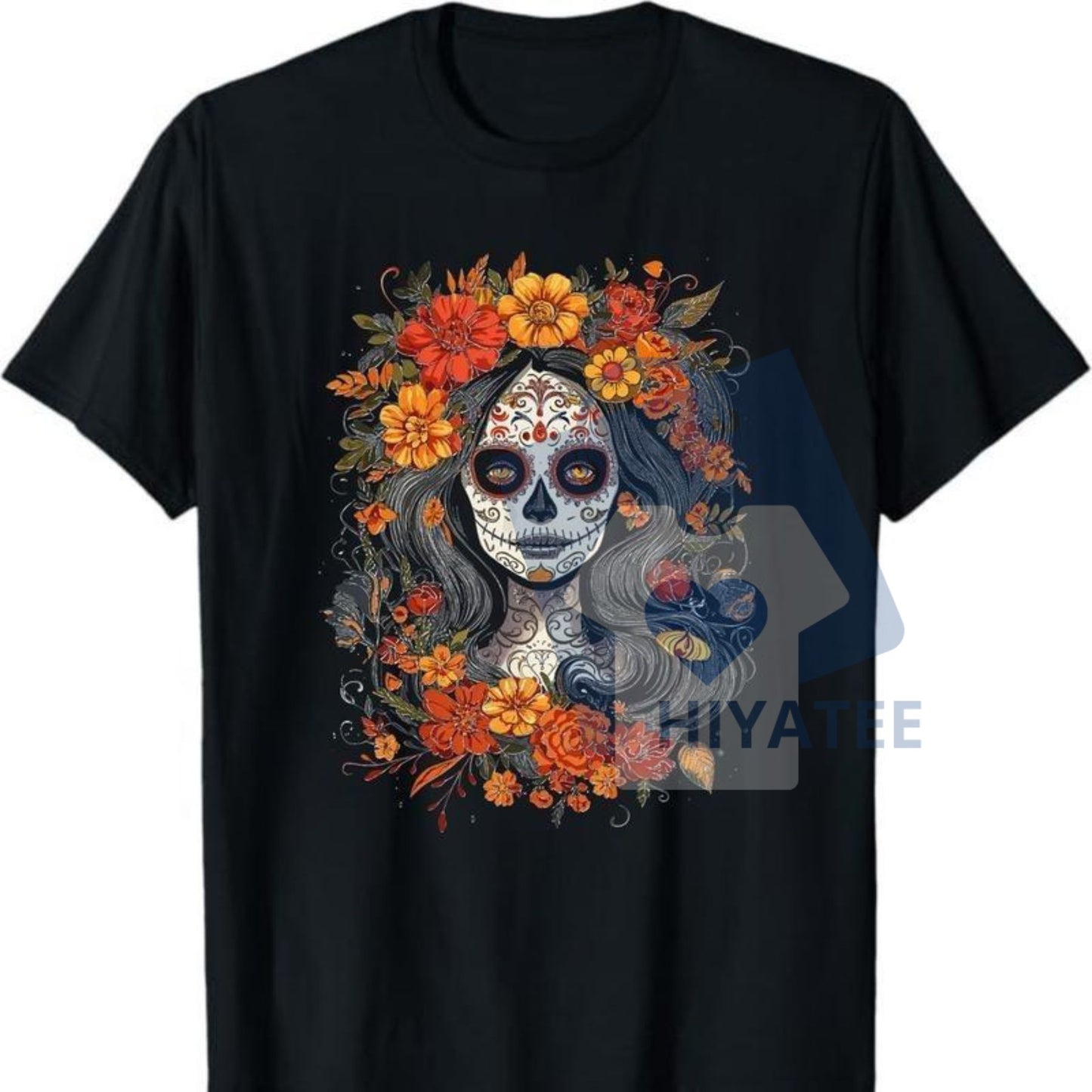 Vintage Skeleton Tequila T-Shirt – Día de los Muertos Sugar Skull Apparel