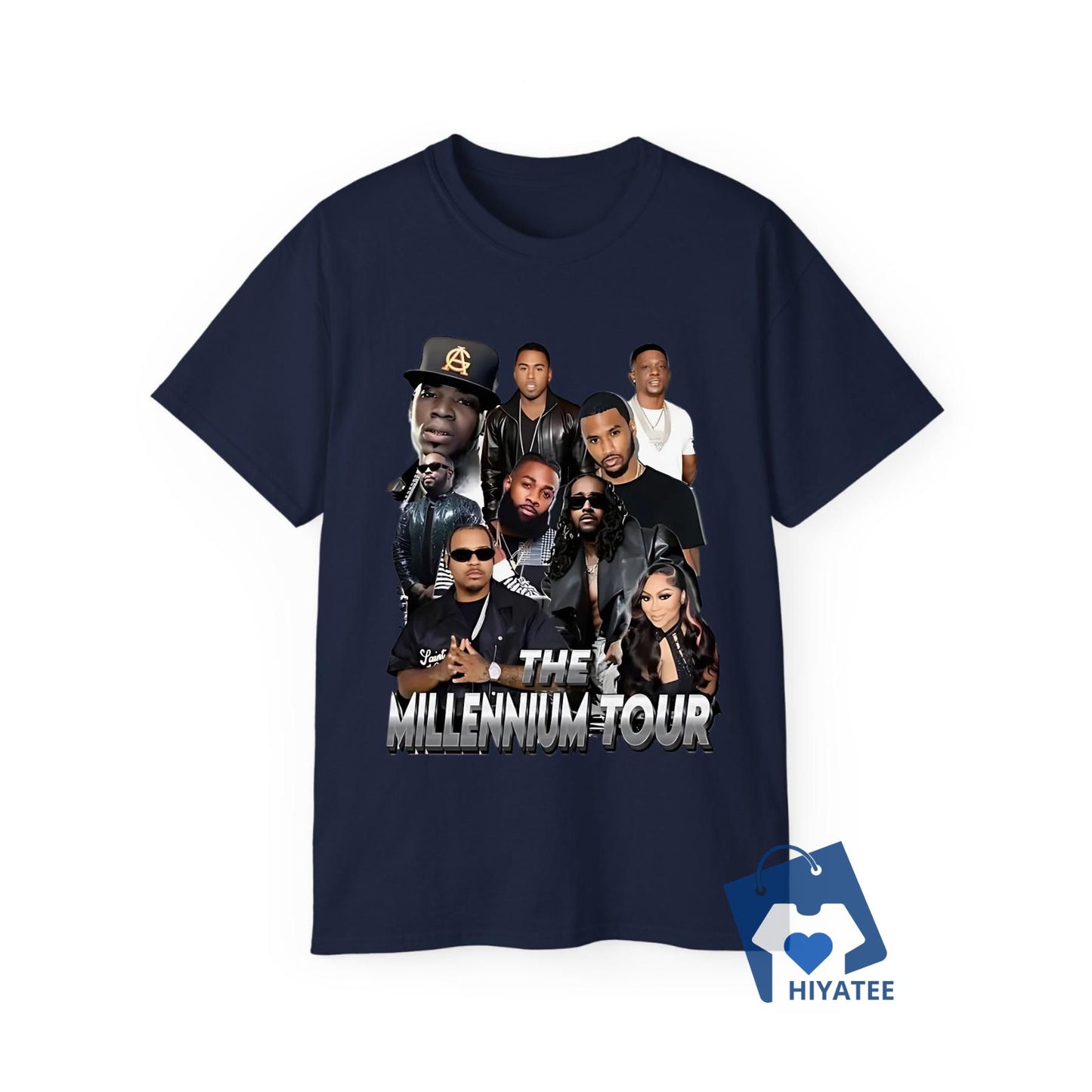 Millennium Tour 2025 T-Shirt – Hip-Hop & R&B Legends Concert Merch