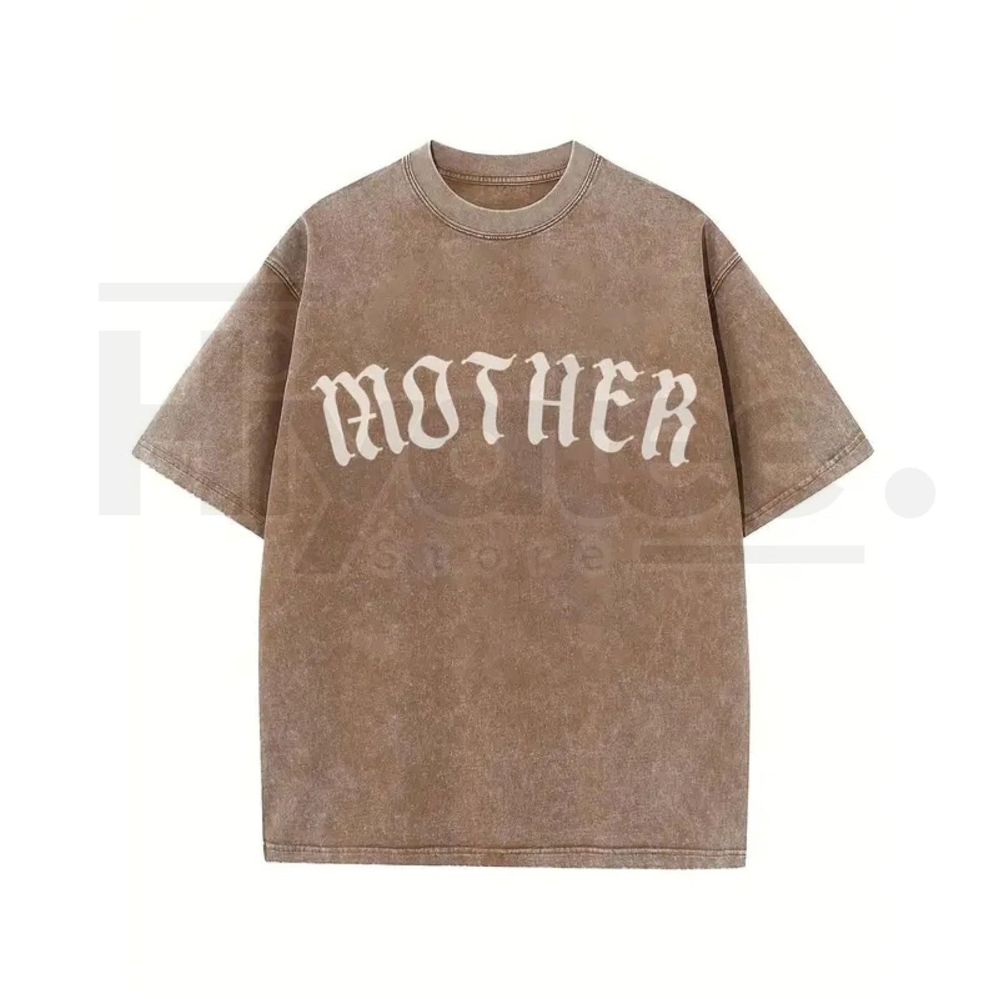 Mother Gothic Graphic T-Shirt – Old English Oversized Alternative Streetwear Tee