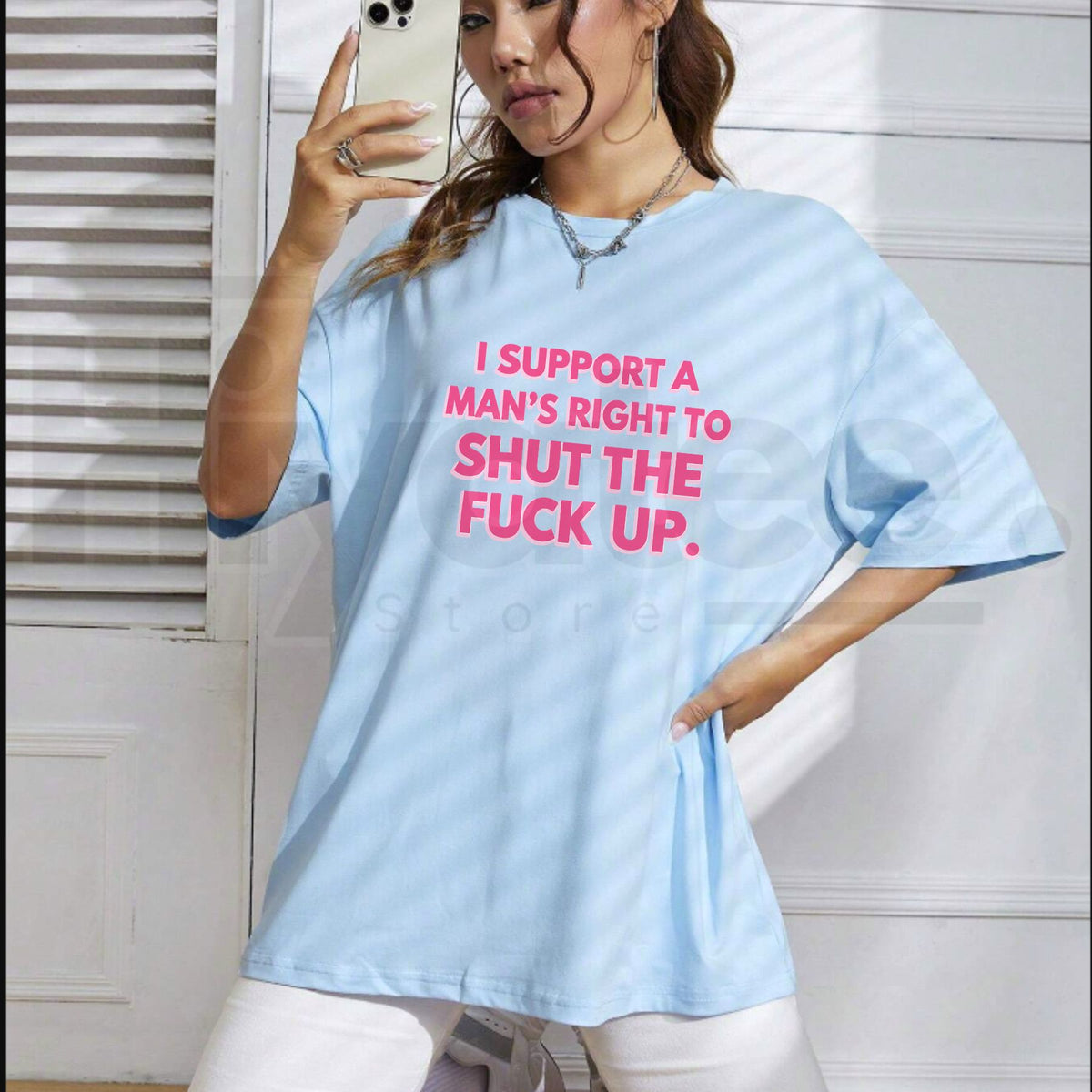 Men’s Right to Shut Up Funny T-Shirt – Sarcastic Humor Graphic Tee