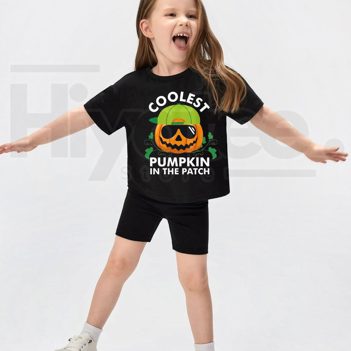 Coolest Pumpkin in the Patch T-Shirt | Funny Kids Halloween Graphic Tee
