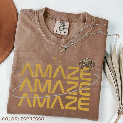 Comfort Colors® Amaze Amaze Amaze Shirt – Project Hail Mary Rocky Inspired Sci-Fi Tee