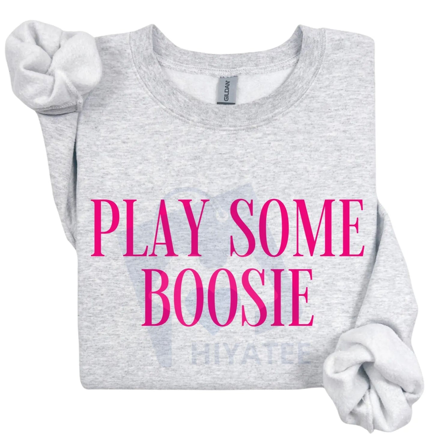 Play Some Boosie Sweatshirt: Boosie Crewneck Pullover, Hip Hop Music Fan Apparel, Unisex Rap Gift Idea