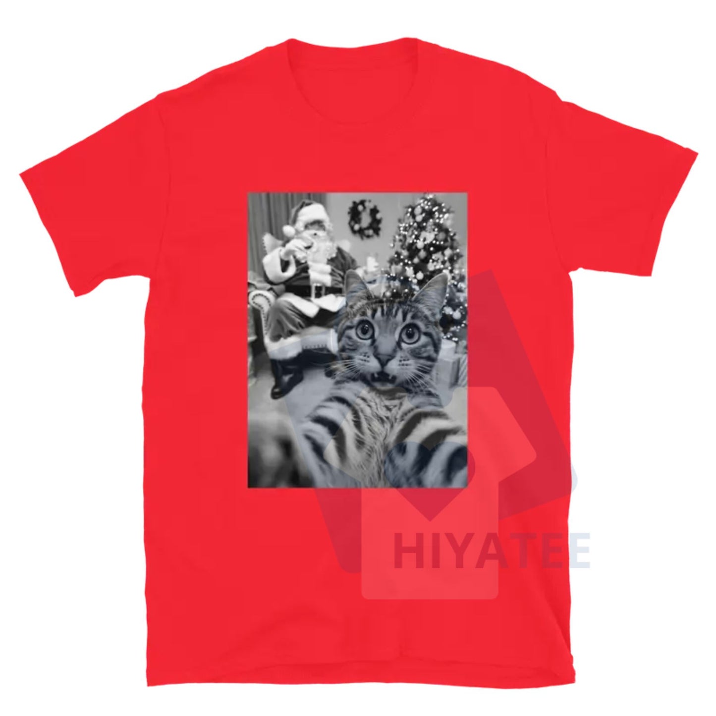 Claws and Claus T-Shirt – Unisex Short Sleeve Tee Printed in the USA