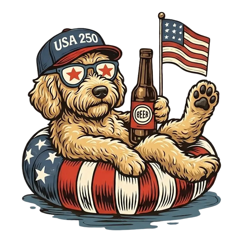 Comfort Colors® Funny 4th of July Dachshund Shirt – Patriotic 250th Anniversary Dog Lover Tee