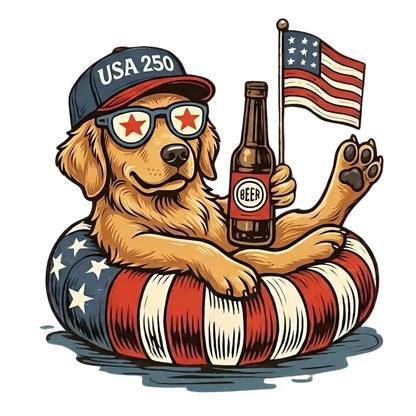 Comfort Colors® Funny 4th of July Dachshund Shirt – Patriotic 250th Anniversary Dog Lover Tee