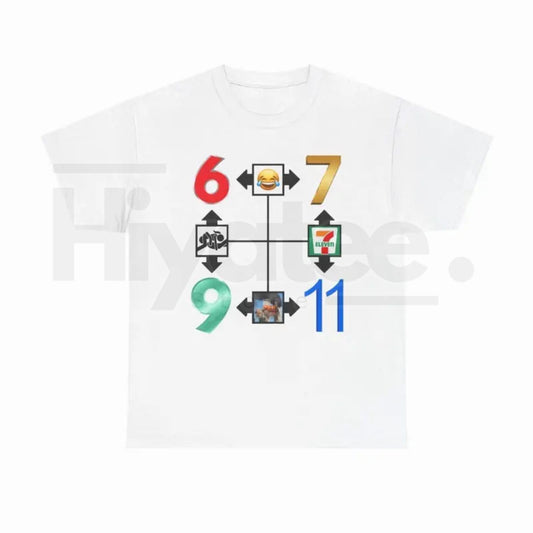 "67911" – Trending Unisex Heavy Cotton Graphic Top - Hiyatee