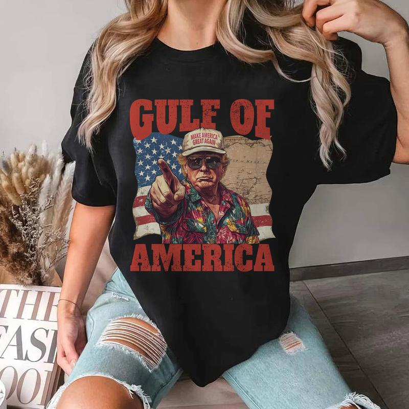 Funny Trump Gulf of America Shirt, Viral Gulf of Mexico to Gulf of America, Gulf of America Trump Shirt, Funny Trump Shirt