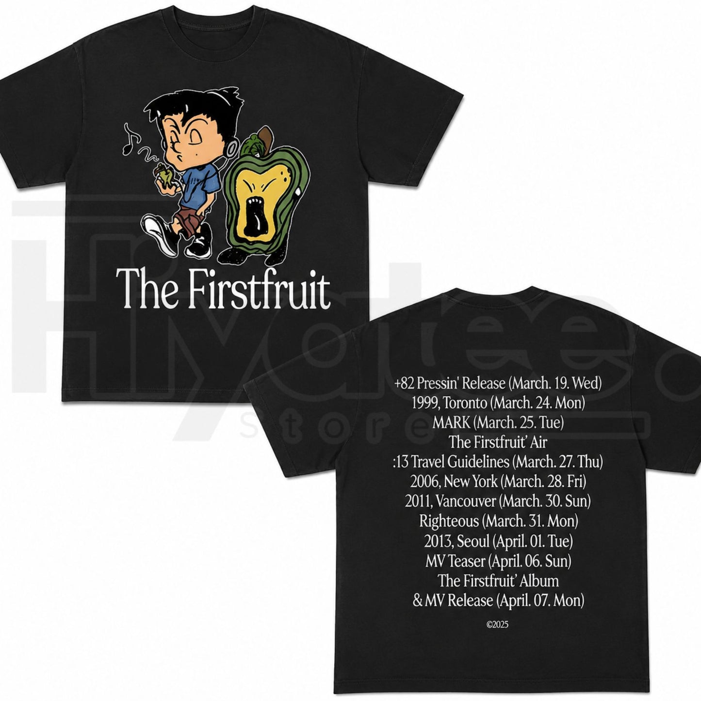 NCT 127 Mark Lee The Firstfruit Solo Debut T-Shirt – Custom Czennie Kpop Graphic Fan Tee