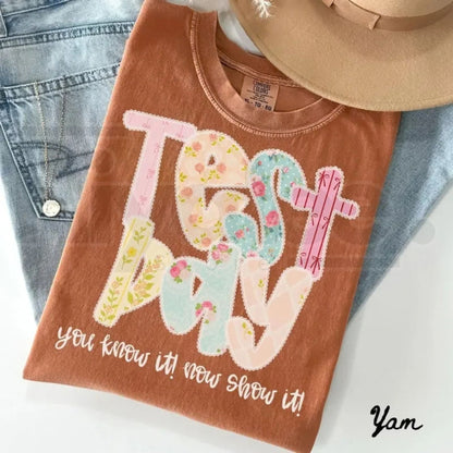 Comfort Colors® Test Day Shirt – Teacher State Testing T-Shirt, Testing Coordinator Life Tee