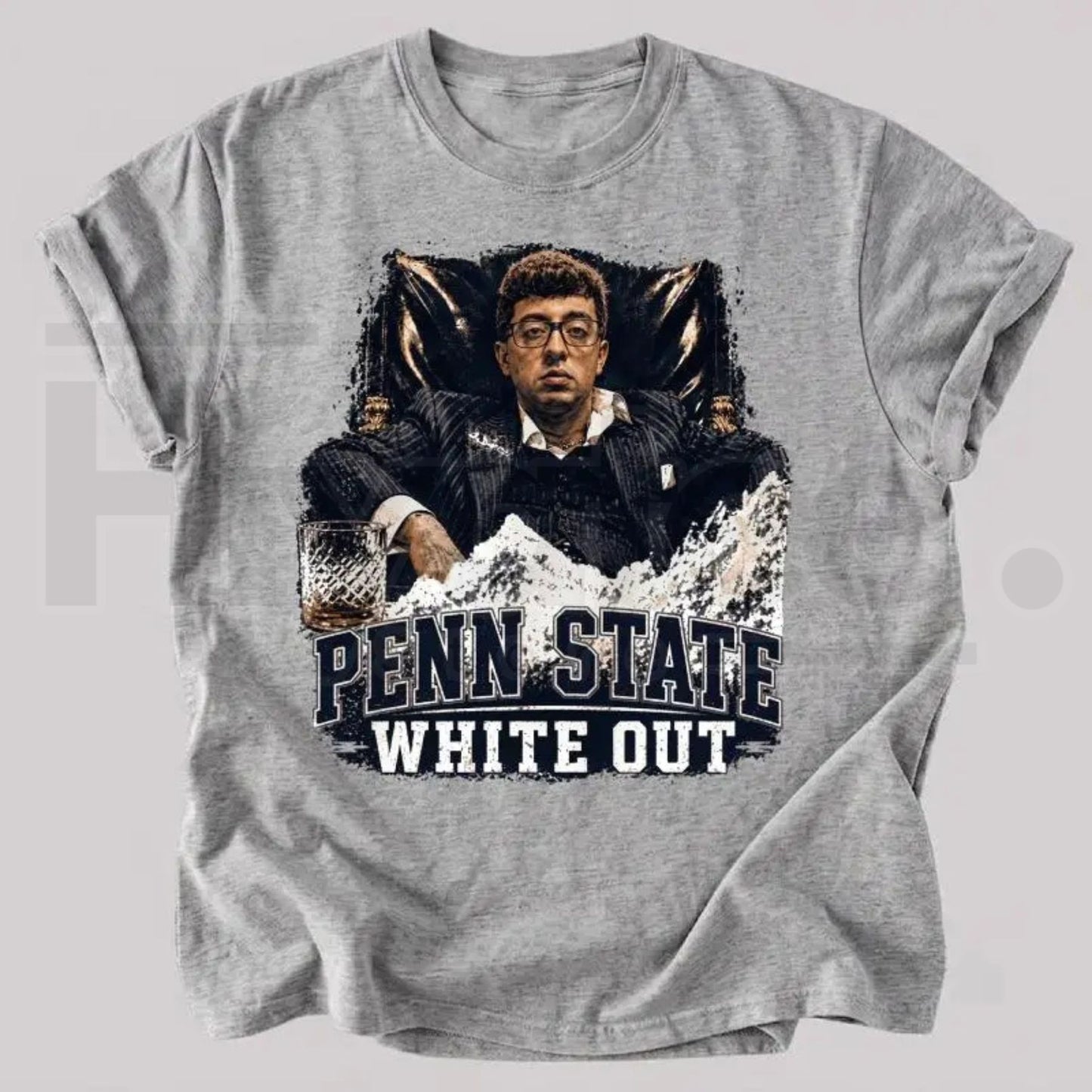 Penn State White Out T-Shirt – Nittany Lions Game Day Fan Tee