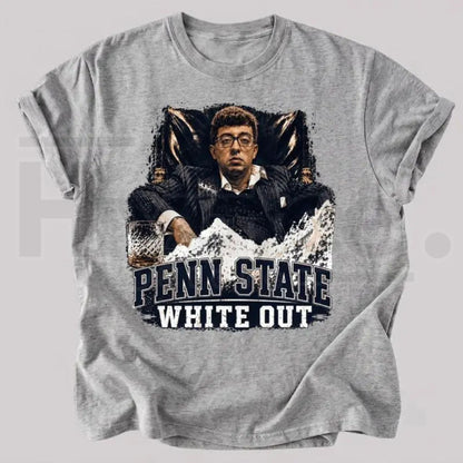 Penn State White Out T-Shirt – Nittany Lions Game Day Fan Tee