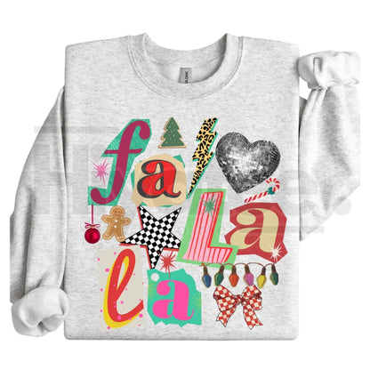 Preppy Girl Collage Y2K Retro Crewneck