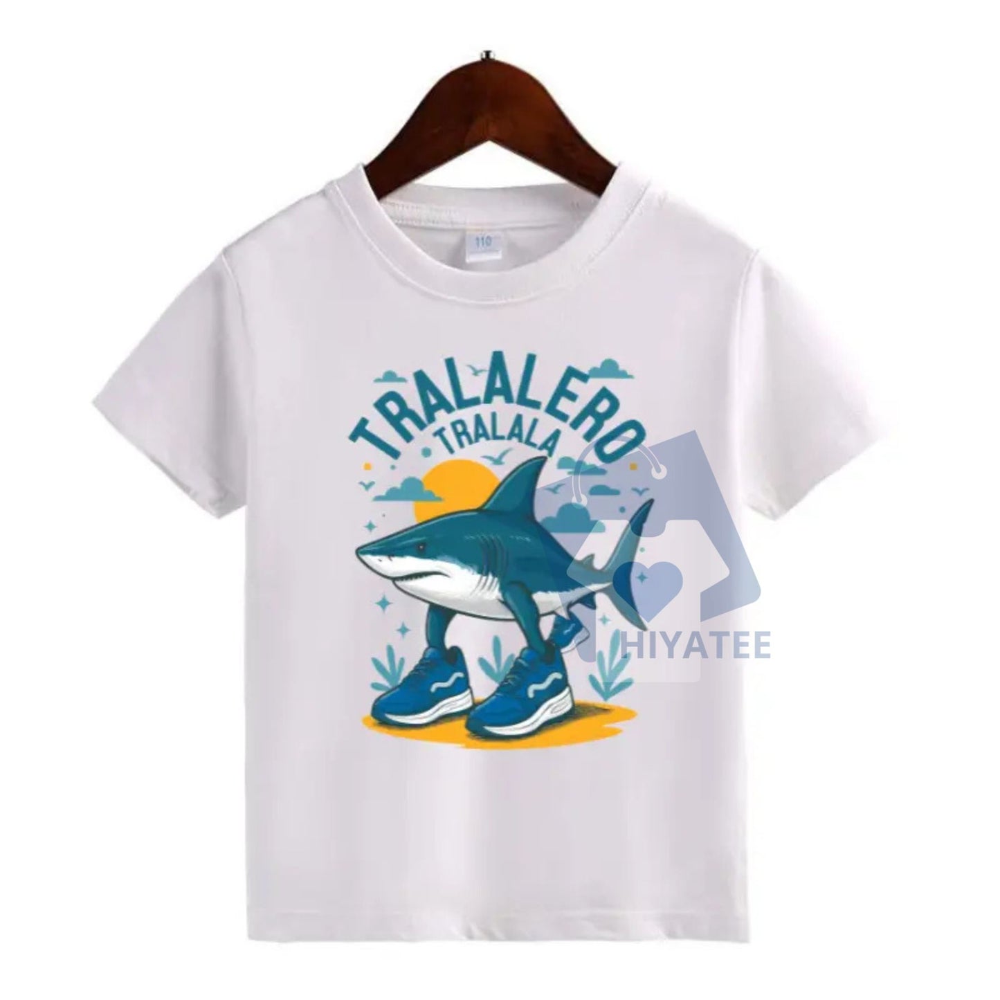 Italian Brainrot Meme T-Shirt for Kids – Funny Toddler Tee with Hand-Drawn Characters
