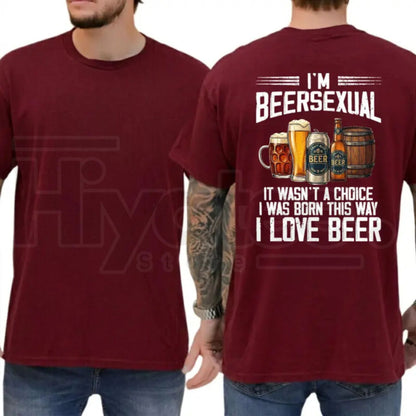 I'm Beersexual T-Shirt – Funny Beer Lover Humor Graphic Tee