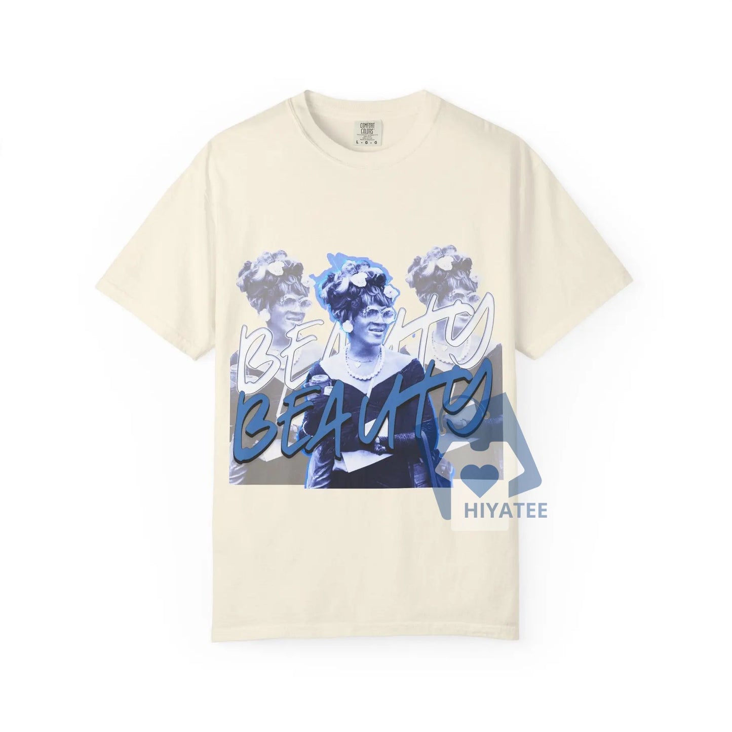 Marsha P. Johnson Beauty T-Shirt – Comfort Colors LGBTQ+ Pride Tee