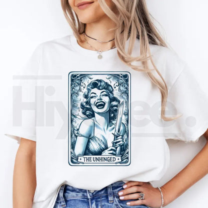 "The Mental Health Tarot" – Funny Sarcastic Aesthetic Graphic Top