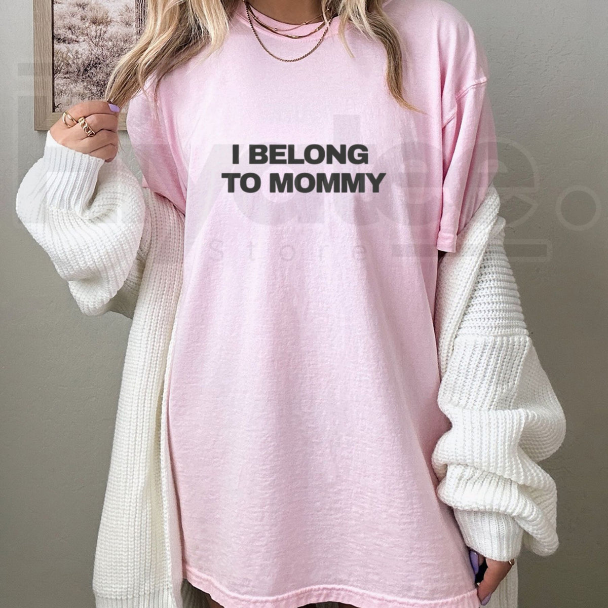 I Belong To Mommy T-Shirt – Cute Toddler & Baby Graphic Tee