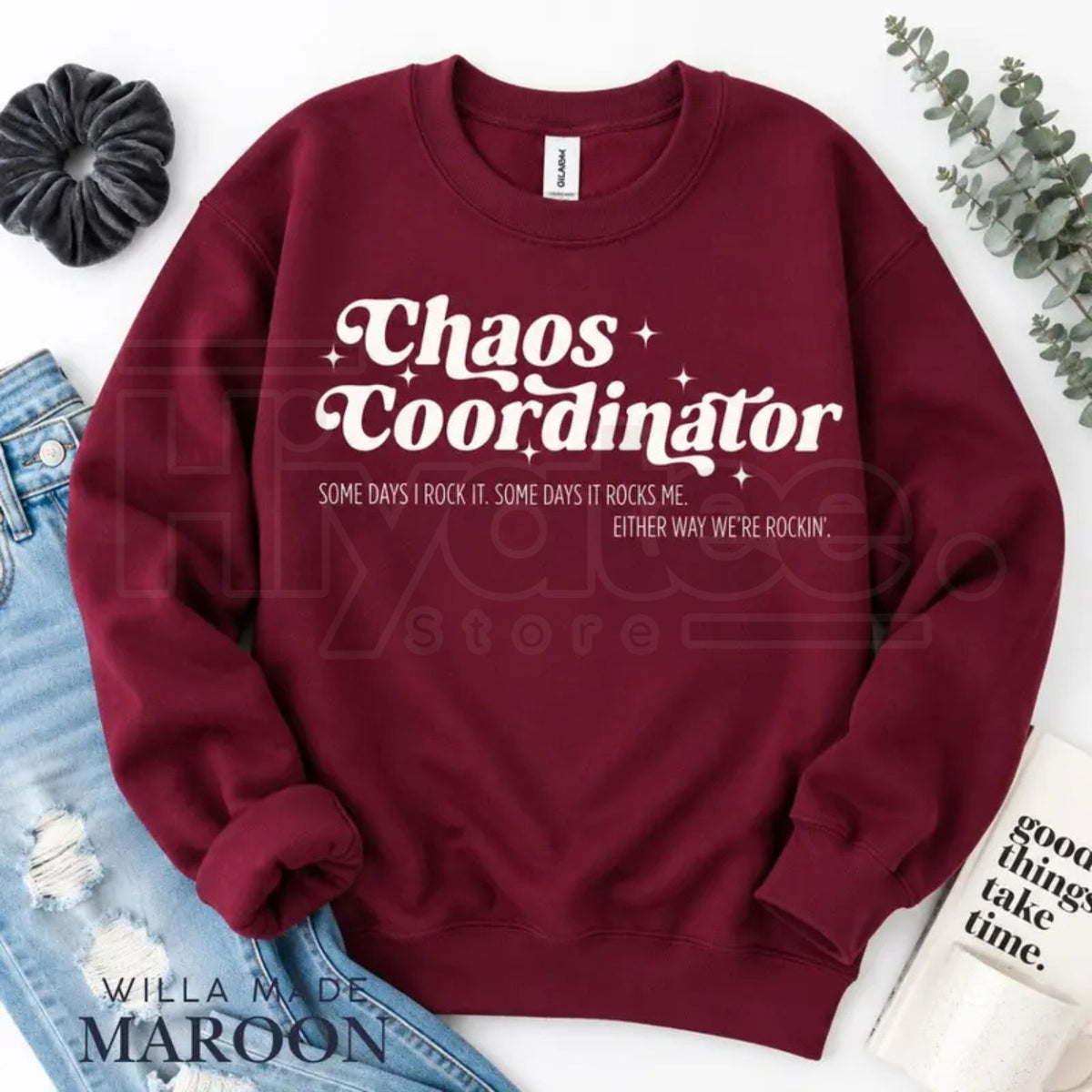 Chaos Coordinator Retro Sweatshirt – ESE Special Education Teacher Graphic Crewneck
