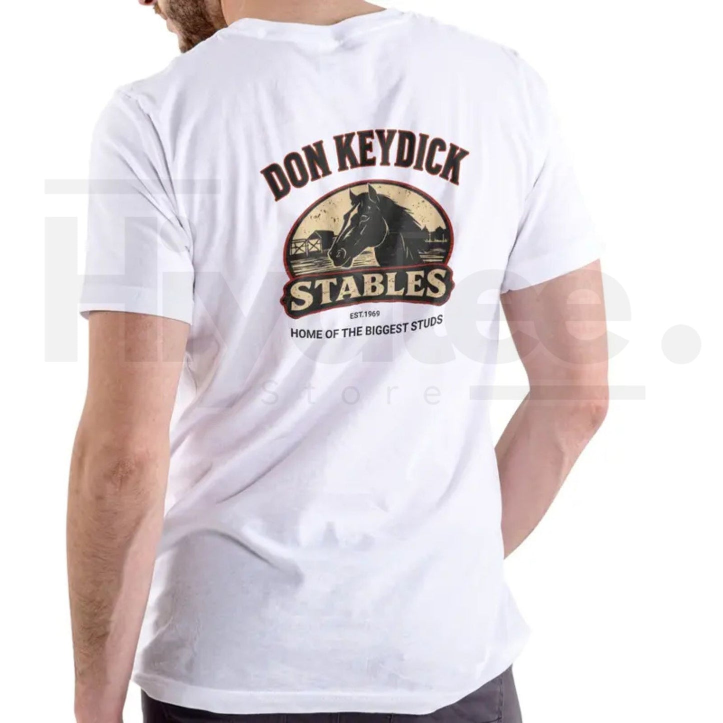 "Don Keydick Stables" – Funny Parody Name Unisex Cotton Top
