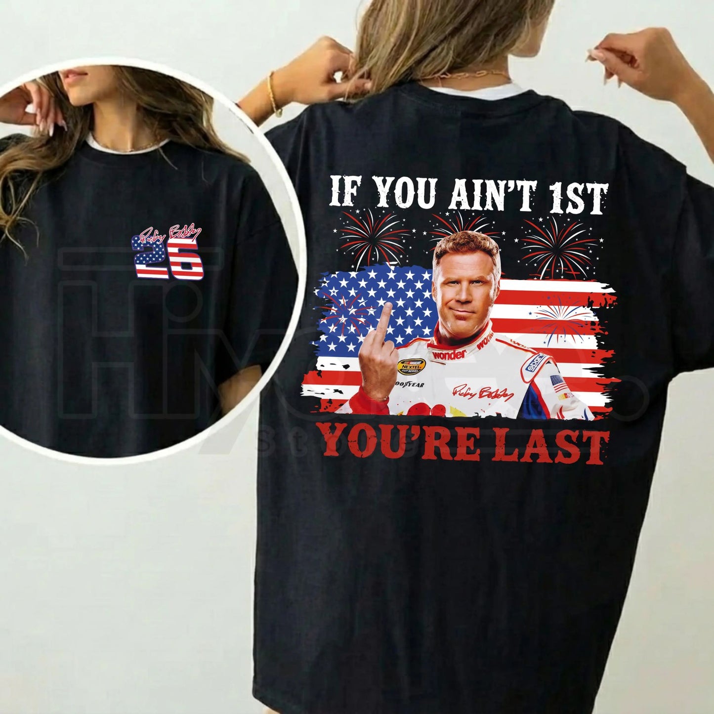 Shake And Bake 4th Of July T-Shirt – Funny Talladega Nights Patriotic Graphic Tee