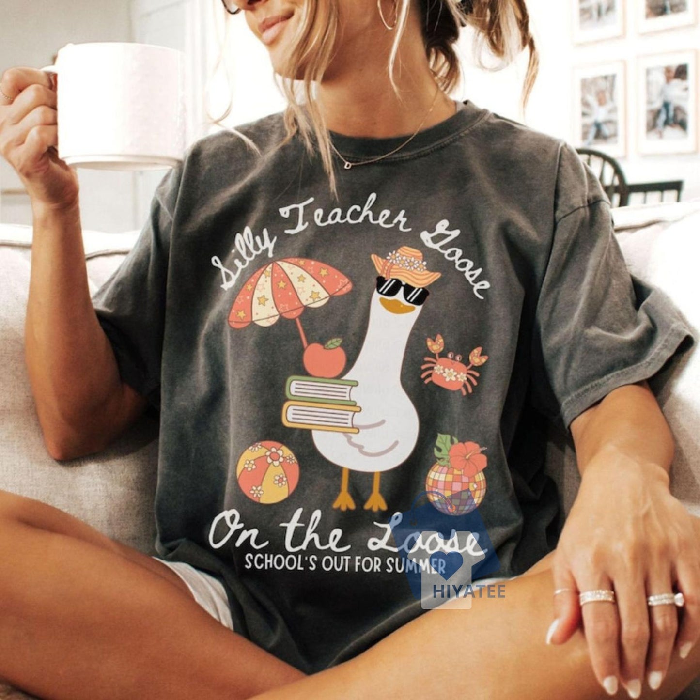Last Day of School Teacher Shirt – Comfort Colors Funny Summer Tee