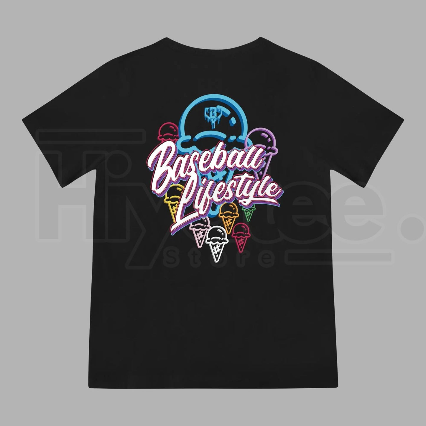 "Cotton Candy Dream" – Sweet Ice Cream Graphic Lightweight Youth Tee