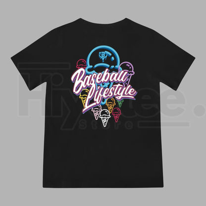"Cotton Candy Dream" – Sweet Ice Cream Graphic Lightweight Youth Tee